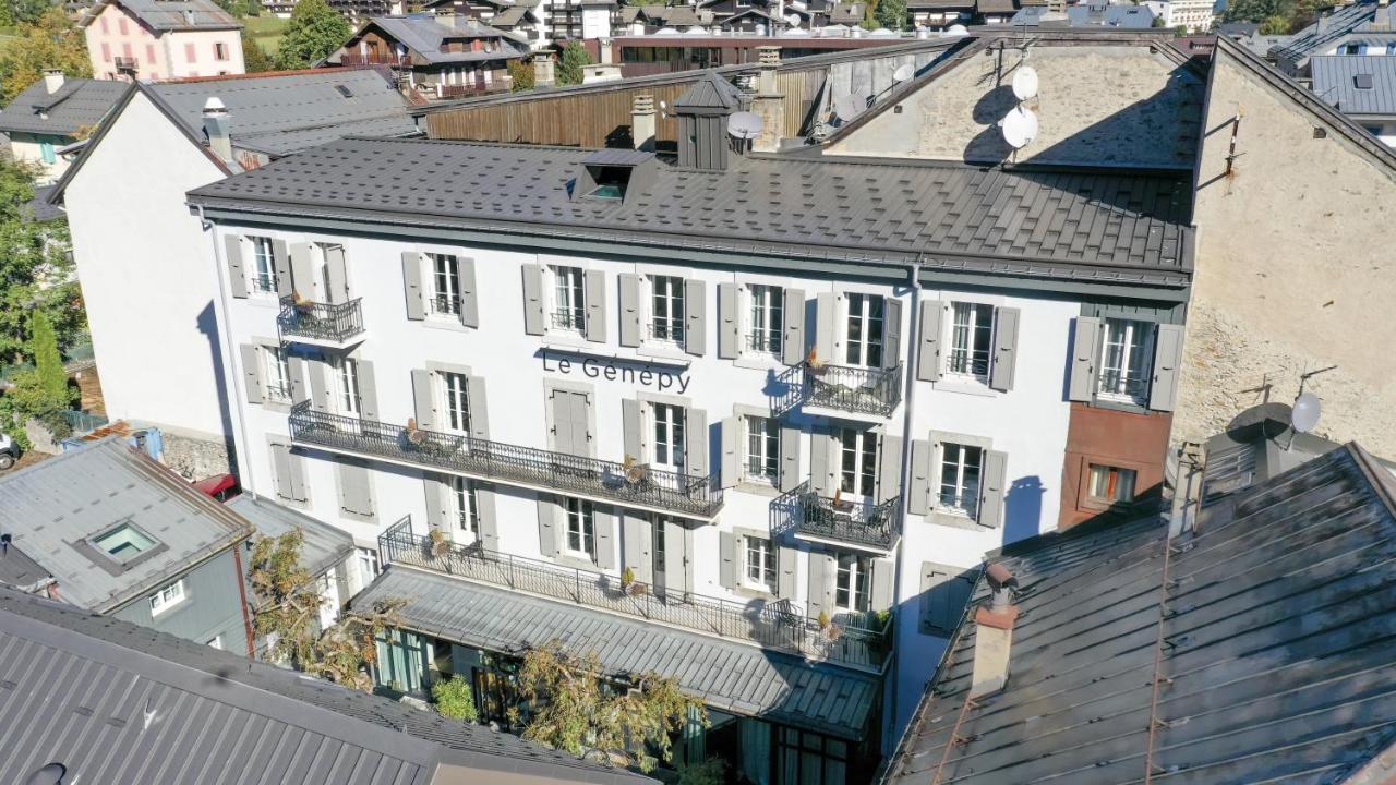 อพาร์ตโฮเทล เลอ เฌนปี Aparthotel Chamonix ภายนอก รูปภาพ