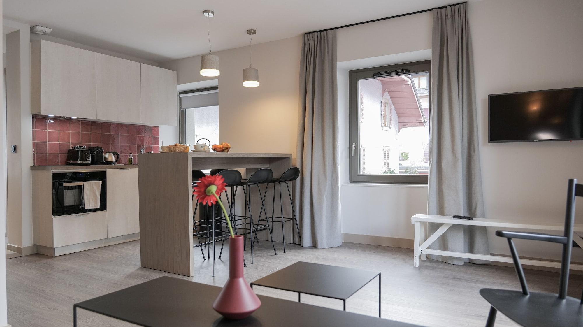 อพาร์ตโฮเทล เลอ เฌนปี Aparthotel Chamonix ภายนอก รูปภาพ