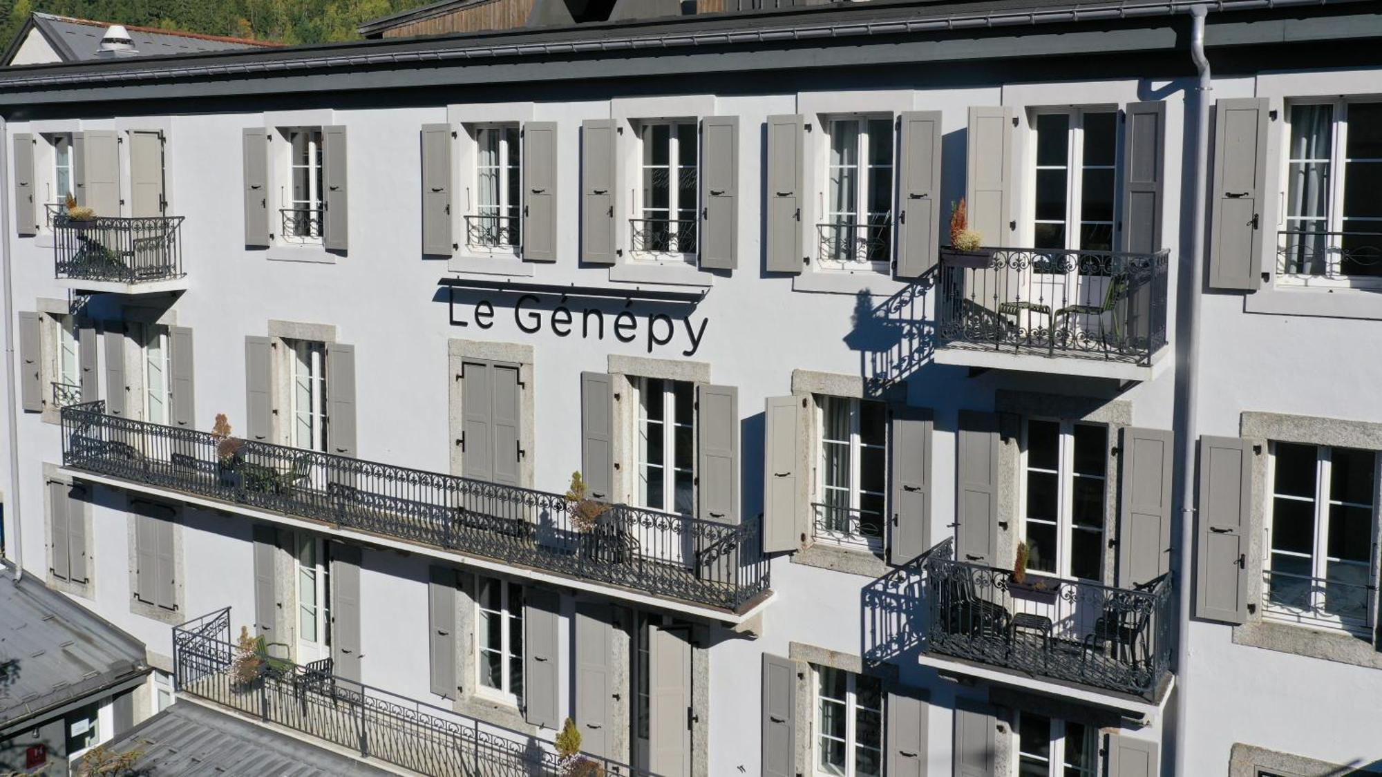อพาร์ตโฮเทล เลอ เฌนปี Aparthotel Chamonix ภายนอก รูปภาพ
