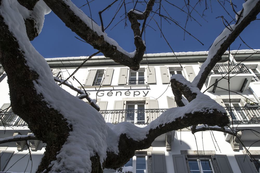 อพาร์ตโฮเทล เลอ เฌนปี Aparthotel Chamonix ภายนอก รูปภาพ